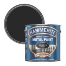 Hammerite 2.5Ltr Black Smooth Anti Corrosive Metal Paint