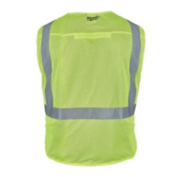 Milwaukee  Hi-Vis Vest Yellow 2X Large / 3X Large 46" Chest