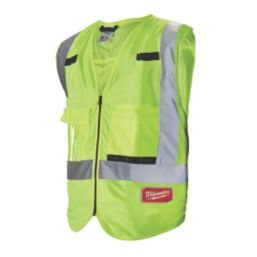 Milwaukee  Hi-Vis Vest Yellow 2X Large / 3X Large 46" Chest