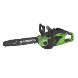 Greenworks GWGD40CS15 40V Li-Ion  Brushless Cordless 35cm Chainsaw - Bare