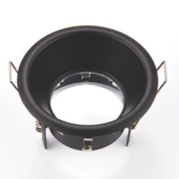 Saxby CosmosValue Fixed  Fire Rated Recessed Downlight Black