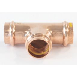 Conex Banninger B Press Gas  Copper Press-Fit Equal Tees 28mm 5 Pack