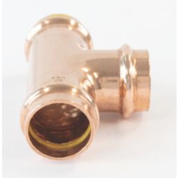 Conex Banninger B Press Gas  Copper Press-Fit Equal Tees 28mm 5 Pack