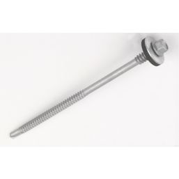 Rawlplug  Flange Self Drilling Screws 6.3mm x 175mm 100 Pack