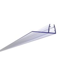 ETAL Neo F-Shaped Shower Door Seal Clear 6mm x 1830mm