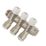 JG Speedfit 3 Port Modular Manifold Silver