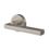 Cooke & Lewis Murlough Fire Rated Lever on Rose Handle Pair Satin Nickel