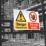 Essentials  "Danger Hazard Area Do Not Enter" Sign 300mm x 500mm