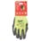 Milwaukee Hi-Vis Cut Level 2/B Gloves Fluorescent Yellow Medium