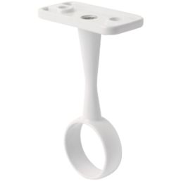 Smith & Locke Centre Support Bracket White 19mm
