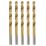 Erbauer  Straight Shank Metal Drill Bits 5.5mm x 93mm 5 Pack