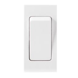 LAP  16AX 1-Way Grid Light Switch White