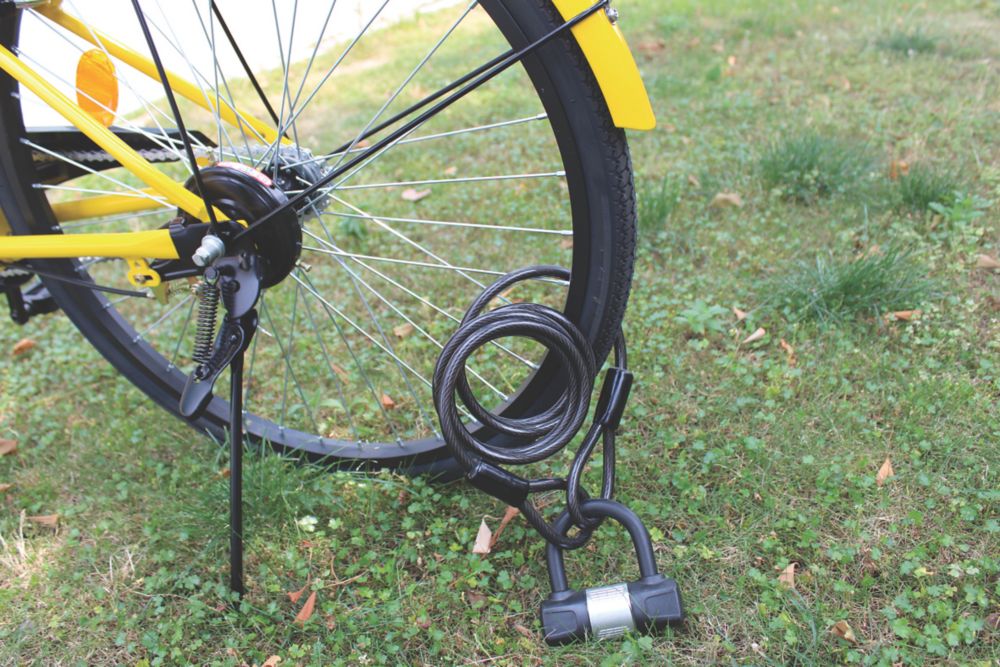 Screwfix best sale bike lock