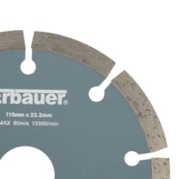 Erbauer  Masonry Segmented Diamond Cutting Blade 115mm x 22.2mm