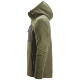 Snickers 8041 FlexiWork Hoodie Khaki Green Medium 39" Chest