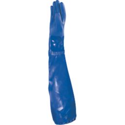 Delta Plus VE766 Chemical Gauntlet Blue Large