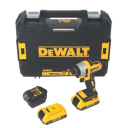 DEWALT DCF787D2T-SFGB 18V 2 x 2.0Ah Li-Ion XR Brushless Cordless Impact Driver