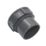 FloPlast Solvent Weld Access Plugs Anthracite Grey 40mm 5 Pack