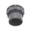 FloPlast Solvent Weld Access Plugs Anthracite Grey 40mm 5 Pack