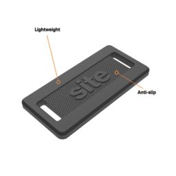 Site  Cushioned Knee Protection Safety Kneeling Mat Black