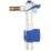 Fluidmaster  Side-Entry Brass Shank Fill Valve 1/2"