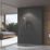 Aqualisa Optic Q Gravity-Pumped Rear-Fed Chrome Thermostatic Single Outlet Smart Shower with Adjustable Head