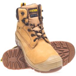 Apache ATS Arizona Metal Free   Safety Boots Honey Size 13