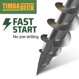 Timbadeck  PZ Double-Countersunk  Decking Screws 4.5mm x 75mm 100 Pack