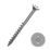Timbadeck  PZ Double-Countersunk  Decking Screws 4.5mm x 75mm 100 Pack