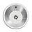 Swirl Royal Mini 1 Bowl Stainless Steel Kitchen Sink 335mm x 355mm