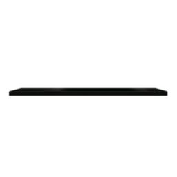 RB UK Black Twin Slot Shelves 800mm x 300mm x 19mm 2 Pack
