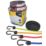 Smith & Locke Assorted Bungee Set 330-1000mm x 8mm 16 Pieces
