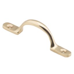 Carlisle Brass Sash Pull Handle Polished Brass 101.5mm x 12mm