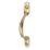 Carlisle Brass Sash Pull Handle Polished Brass 101.5mm x 12mm