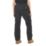 Site Kilani Womens Work Trousers Black/Grey Size 12 31" L