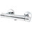 Rize Exposed Thermostatic Mixer Shower Valve Fixed Chrome