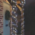 500 LED Indoor & Outdoor Ice White Compact String Christmas Lights