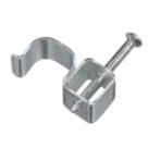 Vimark  Fire Rated Cable Clips 4mm² Silver 100 Pack