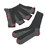 Dickies  Cushion Crew Socks Black Size 7-11 5 Pack