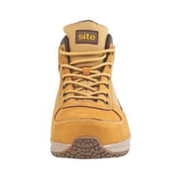 Site Sandstone Size 8  Wheat  Steel Toe Cap Safety Trainer Boots