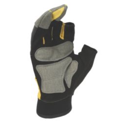 DEWALT Performance 3-Finger Framer Gloves Black / Yellow / Grey Medium