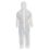 Disposable Coverall White X Large 53 3/4" Chest 33" L