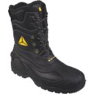 Delta Plus Eskimo Size 11  Black/Yellow Waterproof  Safety Boots