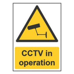 Essentials "CCTV In Operation" Sign 420mm x 297mm