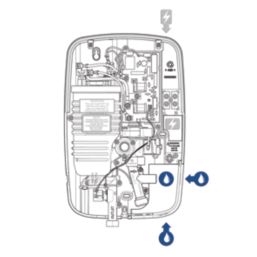 Triton Trance 3 Matte Black 8.5kW  Electric Shower