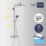 Grohe Vitalio Joy 260 CoolTouch
 HP Rear-Fed Exposed Chrome Thermostatic Shower System