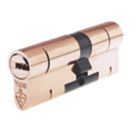 Yale Fire Rated 1 Star Double Superior Euro Profile Cylinder 45-55 (100mm) Brass