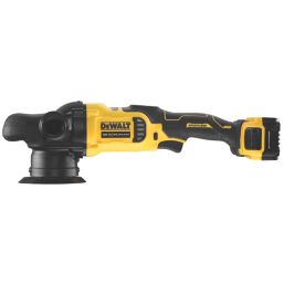 DEWALT DCM848P2-GB 125mm 18V 2 x 5.0Ah Li-Ion XR Brushless Cordless Dual Action Polisher
