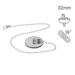 Flomasta Plug & Chain 16"