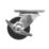 Essentials Heavy Duty Braked Swivel Castor 50mm Black